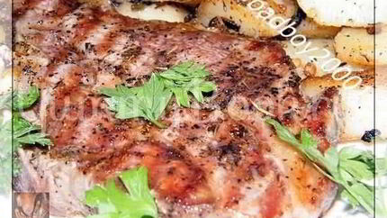 Свиной стейк