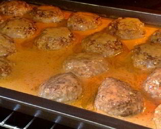 Грибные тефтели