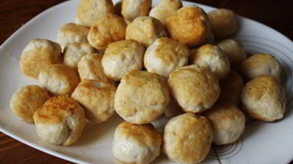 куриные тефтели с брокколи в китайском стиле