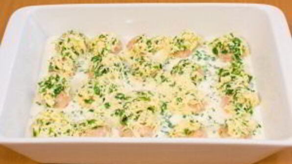 куриные тефтели в сливочном соусе