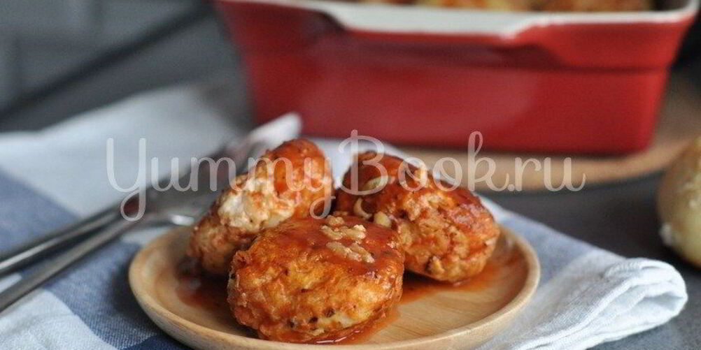 Рецепт куриных тефтелей в томатном соусе