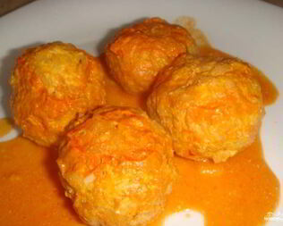 Мясные тефтели с подливкой