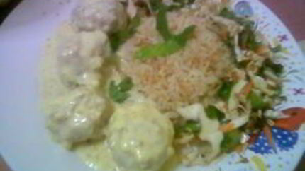 Мясные тефтельки ежики