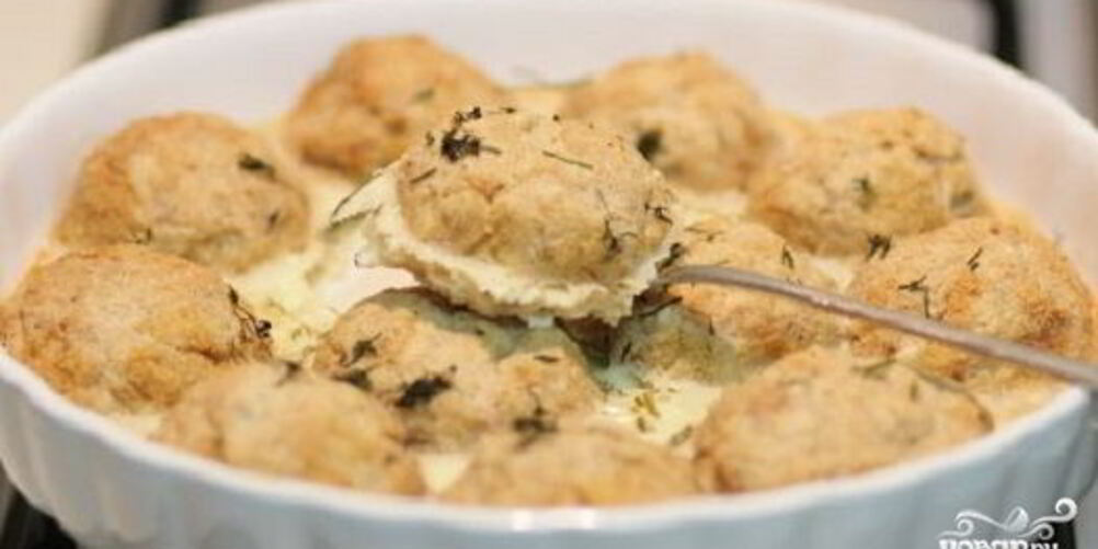 Рецепт рыбных тефтелей в духовке