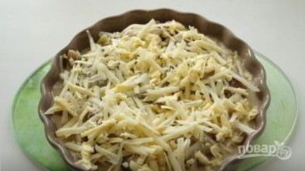 тефтели под грибным соусом