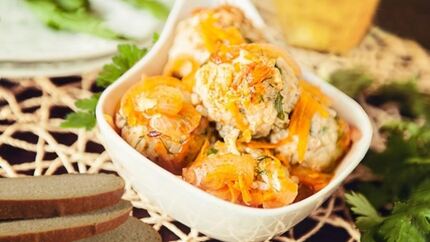 Тефтели рыбные с подливкой