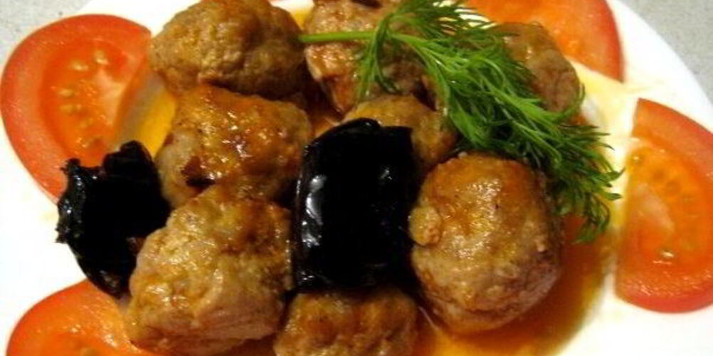 Рецепт тефтелей с черносливом