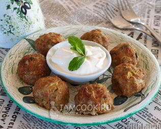 Тефтели с кабачками