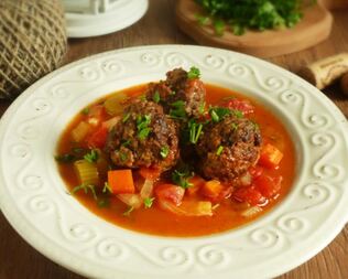 Тефтели с сыром и фенхелем