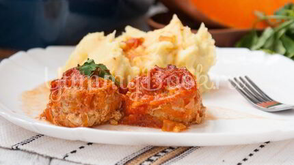 Тефтели с тыквой