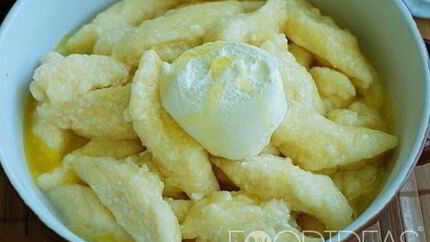 Ленивые вареники на кефире