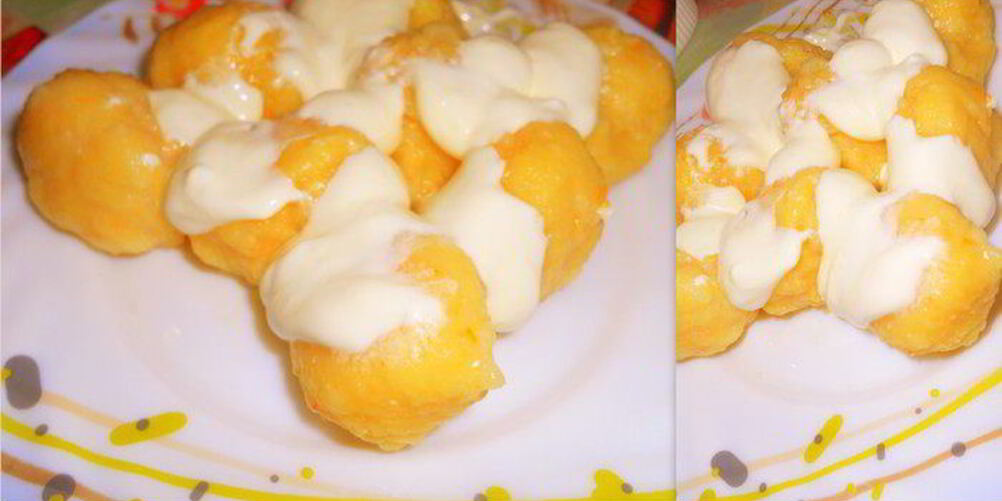 Рецепт ленивых вареников с тыквой