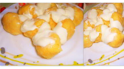 Ленивые Вареники с тыквой