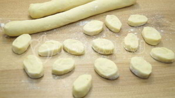 постные ленивые вареники с картофелем