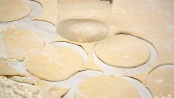 постные вареники с картошкой