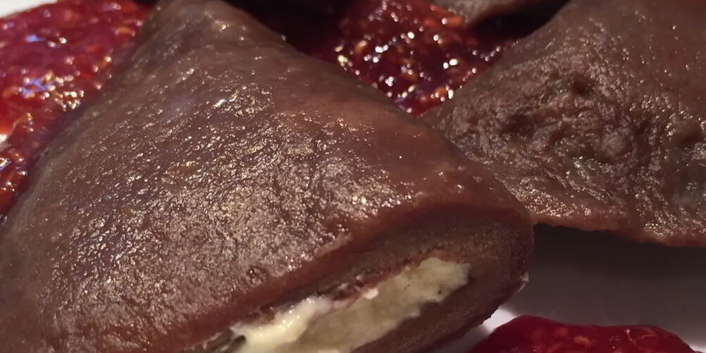 Рецепт шоколадных вареников