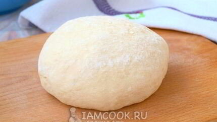 Тесто для вареников на кефире