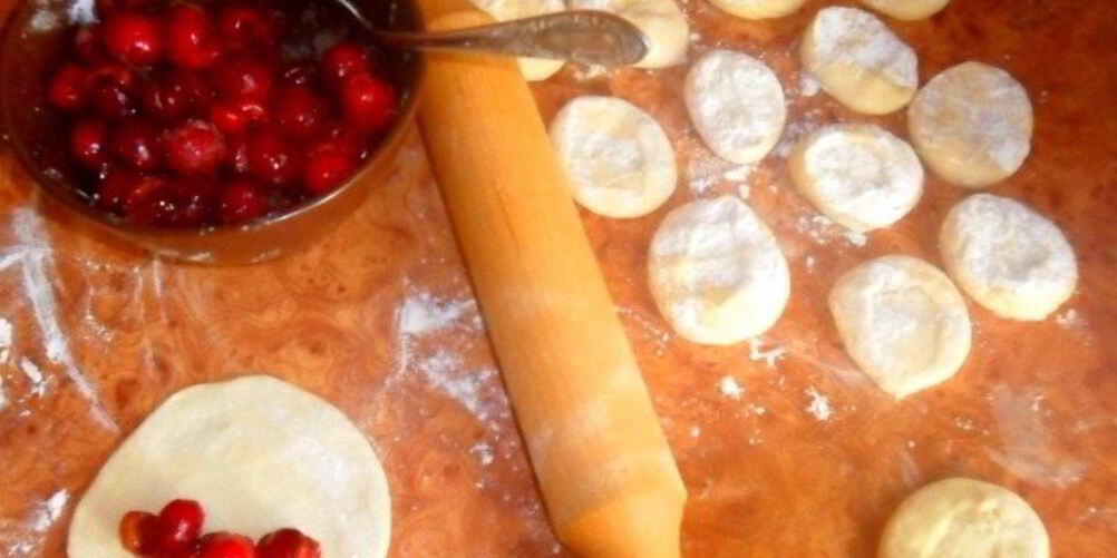 Рецепт вареников с черешней