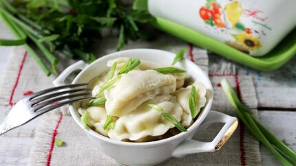 Вареники с картошкой и грибами