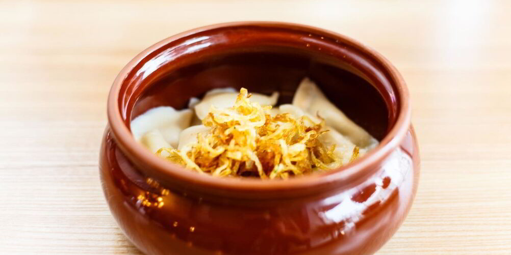 Рецепт вареников с курицей и грибами