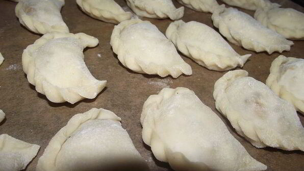 вареники с квашеной капустой