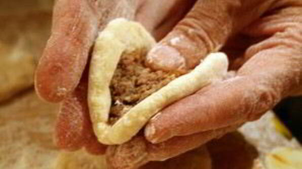 вареники с мясом на кефире