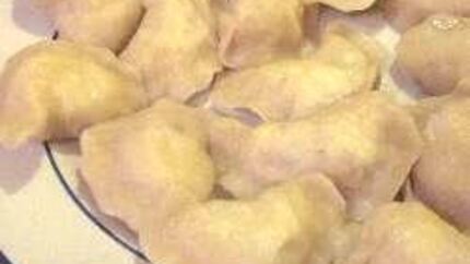 Вареники с начинкой из творога и картошки