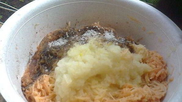 вареники с полусырой картошкой