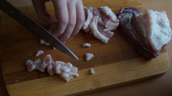 вареники с рубленой картошкой и прослойкой