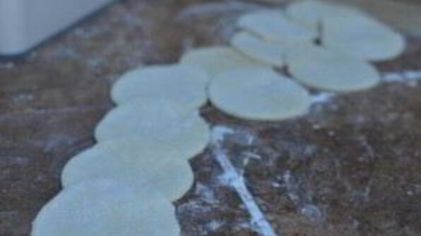 жареные вареники с картошкой