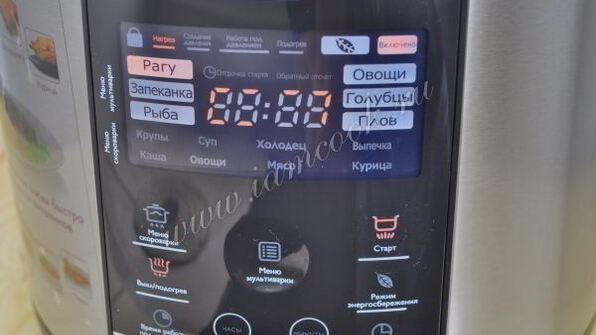 домашнее жаркое на пиве с тыквой в мультиварке