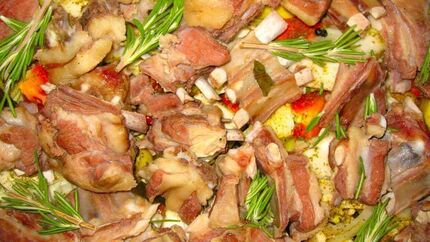 Домашнее жаркое с бараниной