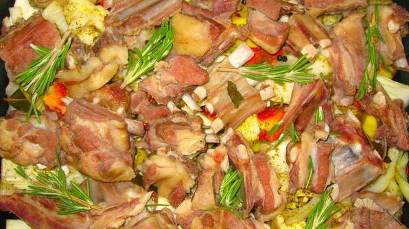 домашнее жаркое с бараниной