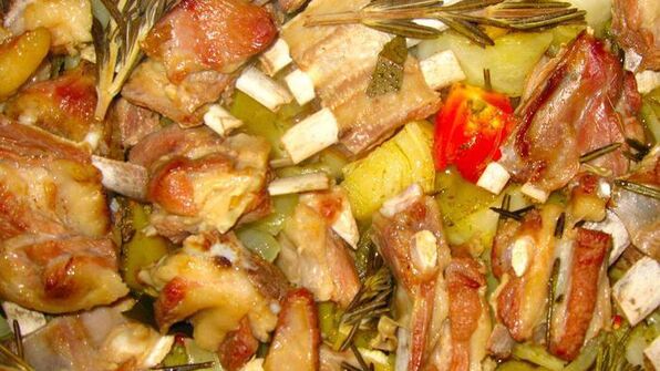 домашнее жаркое с бараниной