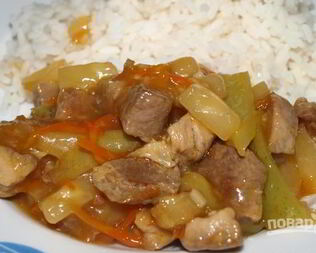 Гавайское жаркое из свинины