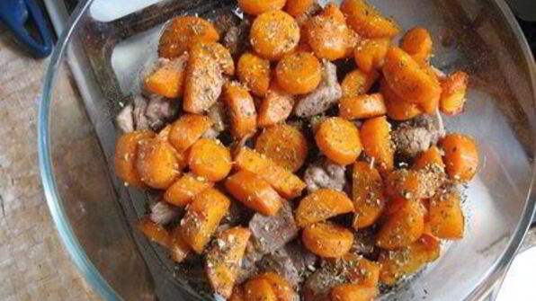 сухое жаркое с травами