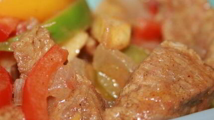 Телятина жаркое