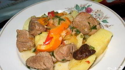 Жаркое из баранины с картошкой