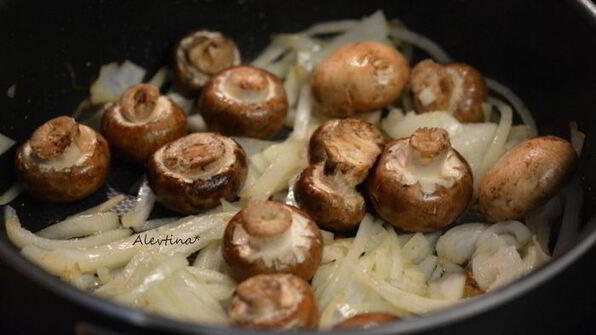 жаркое из говядины с грибами