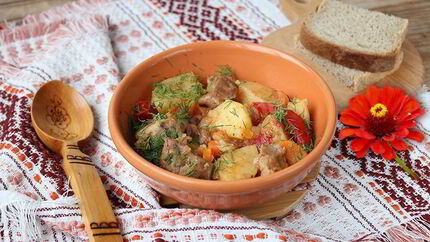 Жаркое из говядины в мультиварке