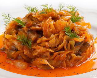 Жаркое из капусты