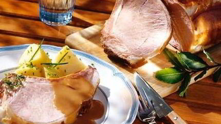 Жаркое из копченой свинины по-брандербургски