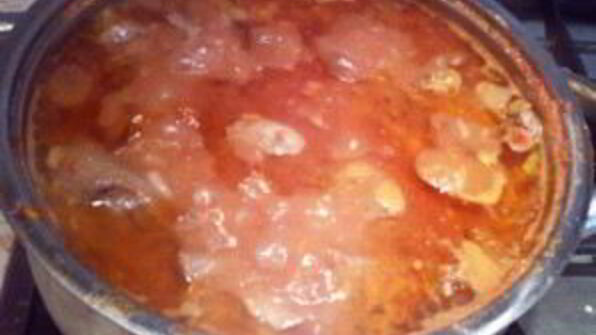 жаркое из косули с овощами