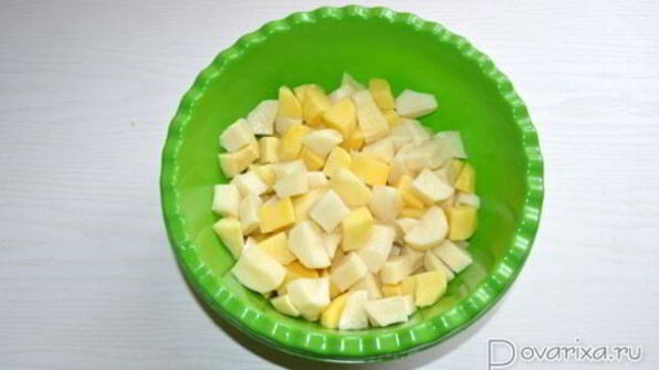 жаркое из печени с картофелем