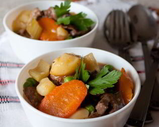 Жаркое из свиного сердца