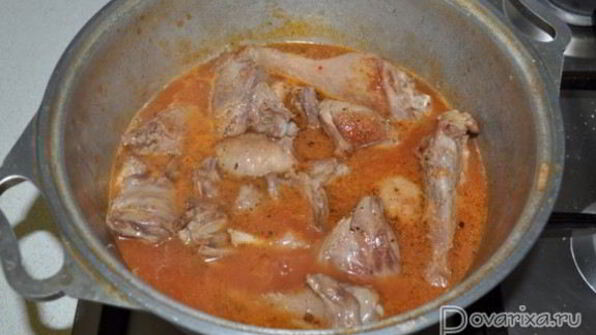 жаркое из утки с картофелем