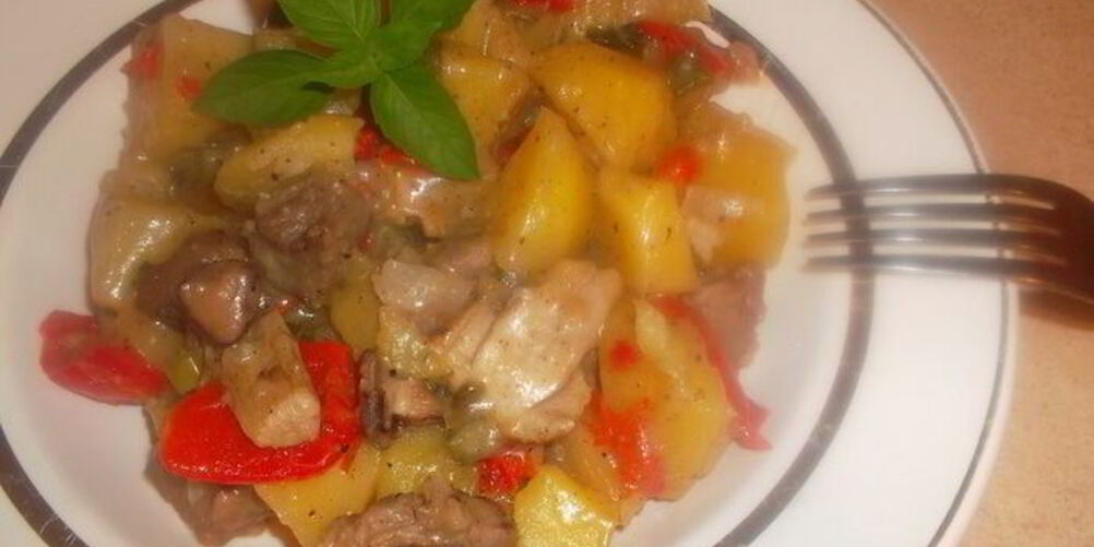 Рецепт жаркого с грибами по-домашнему