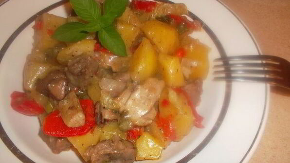 жаркое с грибами по-домашнему