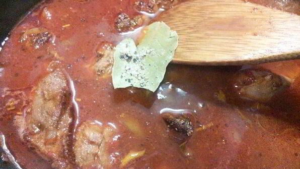 жаркое с овощами и тыквой