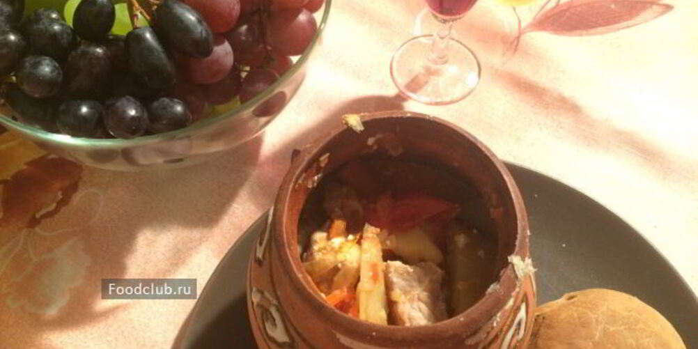 Рецепт жаркого в горшочке